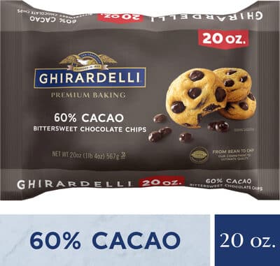 60% Cacao Bittersweet Chocolate Premium Baking Chips