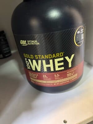 Mocha Cappuccino Flavored Gold Standard 100% Whey Protein Powder Drink Mix