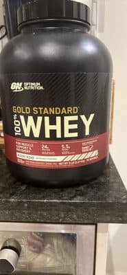 Rocky Road Flavored Gold Standard 100% Whey Protein Powder Drink Mix