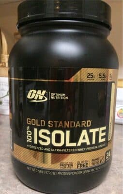 Rich Vanilla Gold Standard Isolate Protein Powder Drink Mix