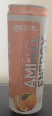 Optimum Nutrition Essential Amino Energy + Electrolytes Orange Blast Sparkling Hydration Drink