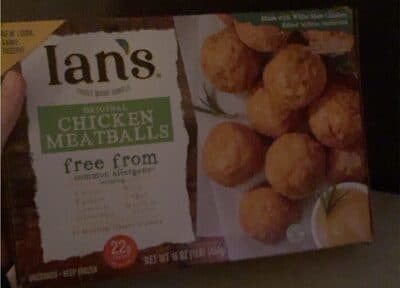 Original Gluten Free Chicken Meatballs