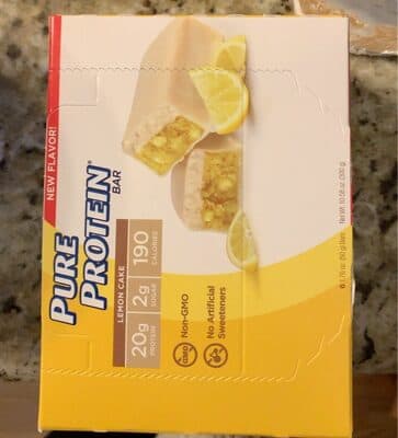 Lemon Cake Bar