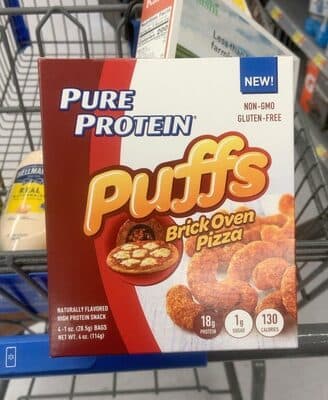 Brick oven pizz puffs