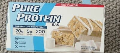 Marshmallow Crispy Treat Bar