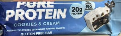 Pure Protein Cookies & Cream Protein Bar
