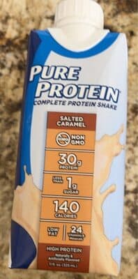 Salted Caramel Protein Shake