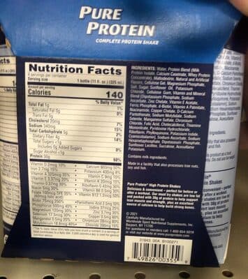 Protein shake