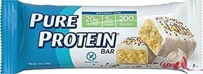 Birthday Cake Protein Bar