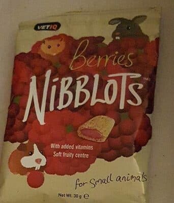 Berry Nibblots for small animals pet food