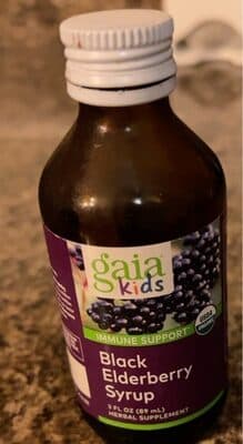 Gaia Black Elderberry Syrup