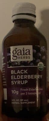 Black ElderBerry Syrup