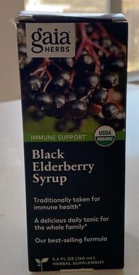 Black Elderberry Syrup