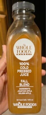 Fall Blend 100% Cold Pressed Juice