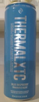 Blue Raspberry Hemp-Infused Energy Drink