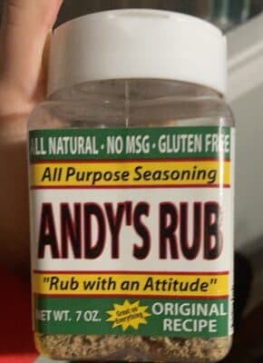 Andy’s Rb: An All Natural Rub With Attitude