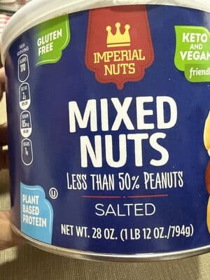 Imperial Nuts, Roasted Salted Mixed Nuts