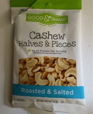 Roasted & Salted Cashew Halves & Pieces