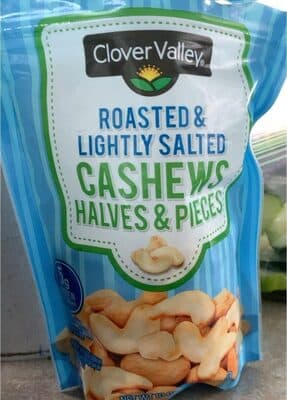 Roasted & Lightly Salted Cashews Halves & Pieces