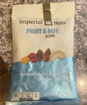 Fruit & nut blend