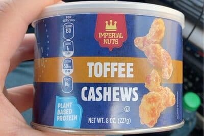 Toffee Cashews