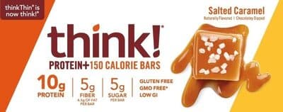 Protein & Fiber Bars, Salted Caramel