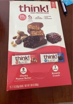 Think high protein bars