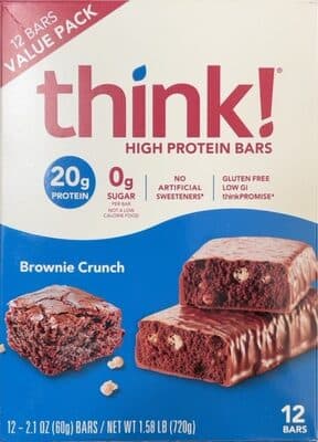Brownie Crunch High Protein Bars