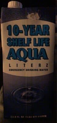 Aqua Literz Emergency Drinking Water