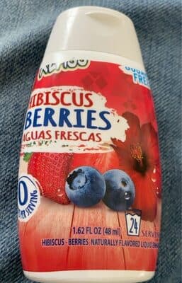Hibiscus Berries Flavored Liquid Enhancer