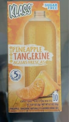 Pineapple-Tangerine Flavored Drink Mix