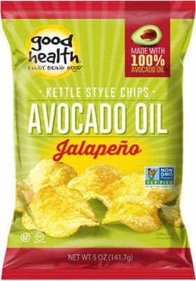 Jalapeno Avocado Oil Kettle Style Chips