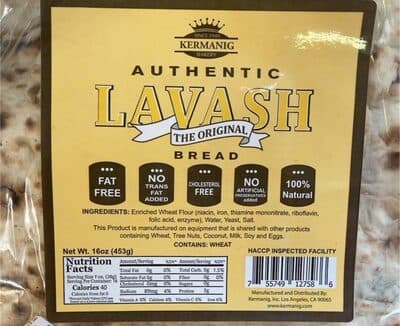 Lavash Bread