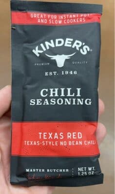 Kinder’s Chili Seasoning Texas Red