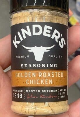 Golden roasted chicken