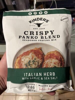 Crispy Panko blend Italian herb
