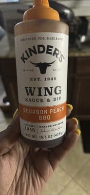 BBQ Bourbon Peach Sauce
