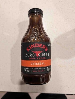 Kinder's Zero Sugar Original BBQ Sauce