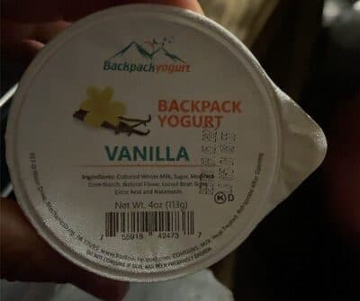 Strawberry Backpack Yogurt