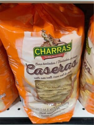 Corn tostadas casseras