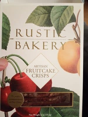 Fruitcake Crisps