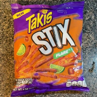 Chili & Lime Corn Snack Sticks