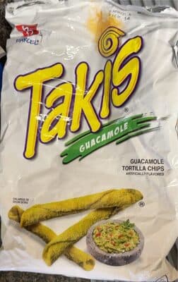 Guacamole Flavored Tortilla Chips