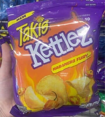 Habanero Fury Flavored Potato Chips