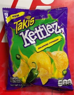 Jalapeno Typhoon Flavored Potato Chips