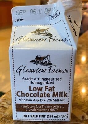 Low Fat Chocolate Milk
