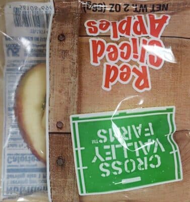 Red Sliced Apples