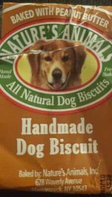 Nature's Animals Handmade Dog Biscuit