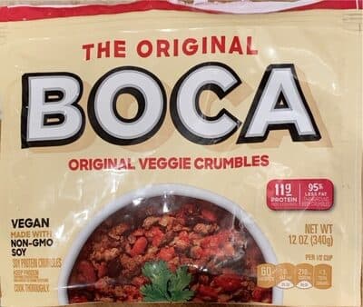 Vegan Soy Protein Crumbles