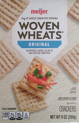 Original Woven Wheats Crackers